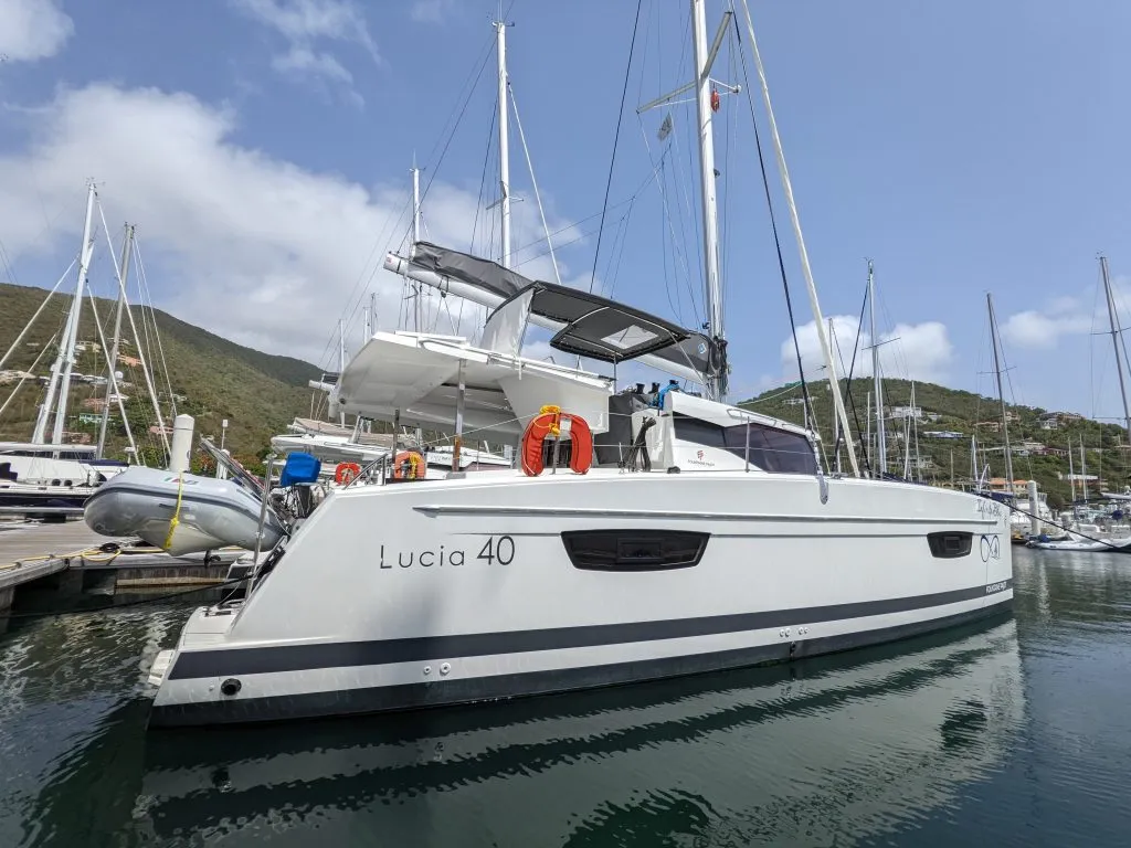 Fountaine Pajot Lucia 40 - 4 cab. Infinite Blue boat image