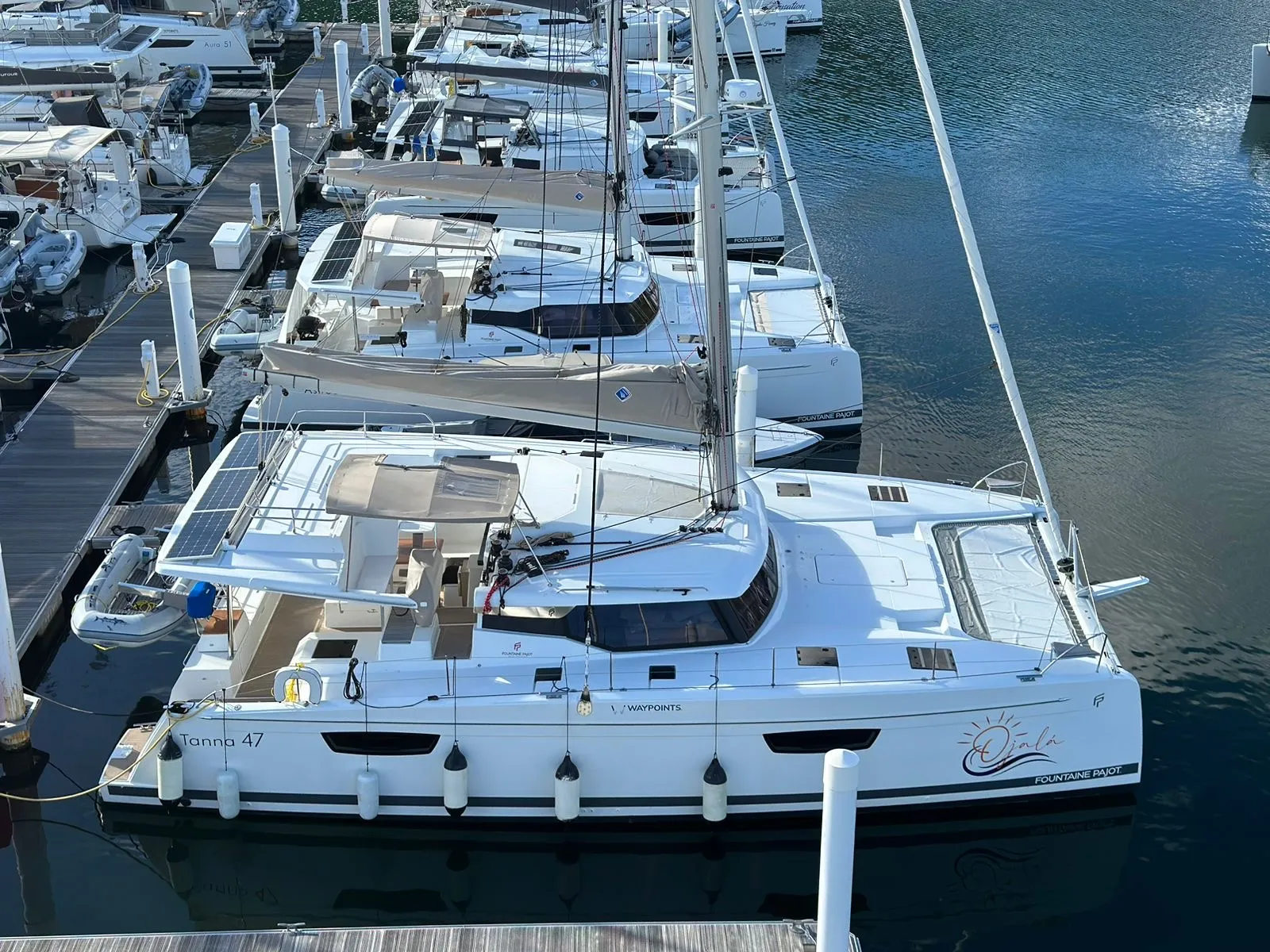 Fountaine Pajot Tanna 47 - 5 + 1 cab. Ojala boat image