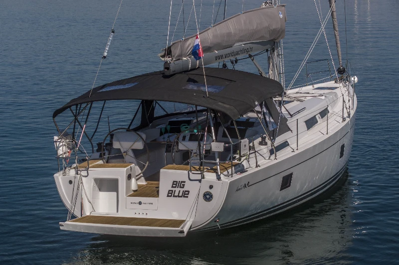 Bootsbild Hanse 458 Big Blue