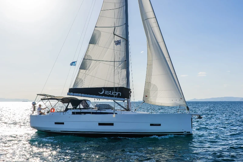 Dufour 430 First Love boat image