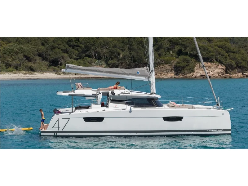 Saona 47 White Coral boat image