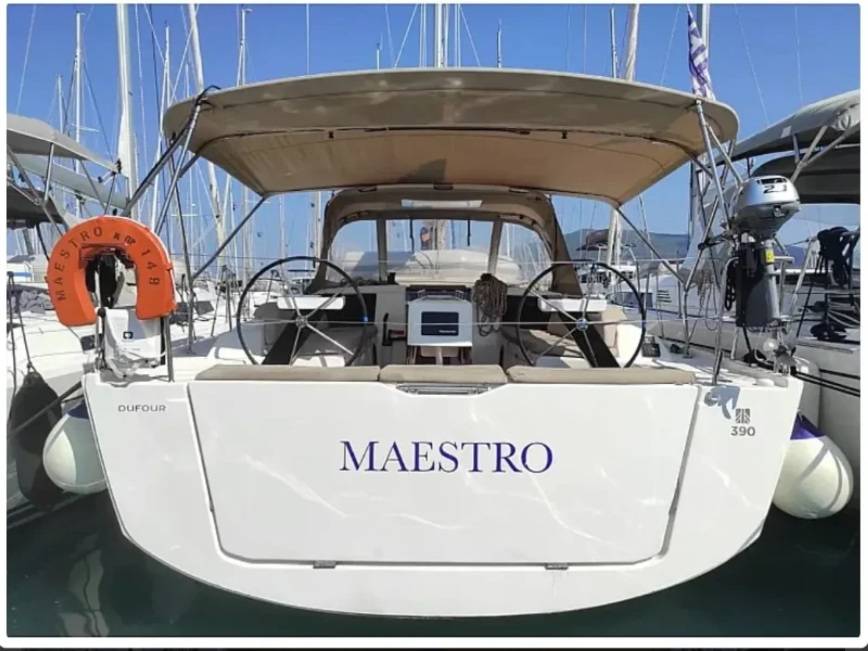 Dufour 390 Grand Large Maestro ( The boat is located in the Port of Sivota, Lefkada )  boat image