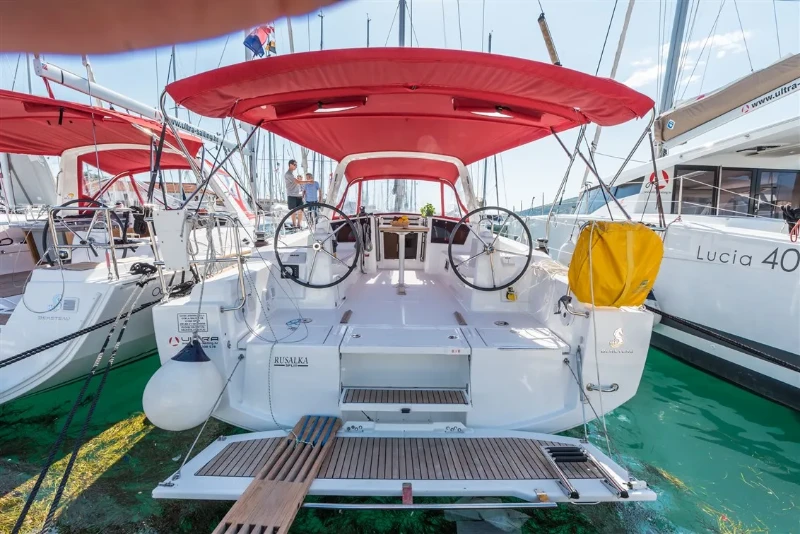 Oceanis 38 Rusalka boat image