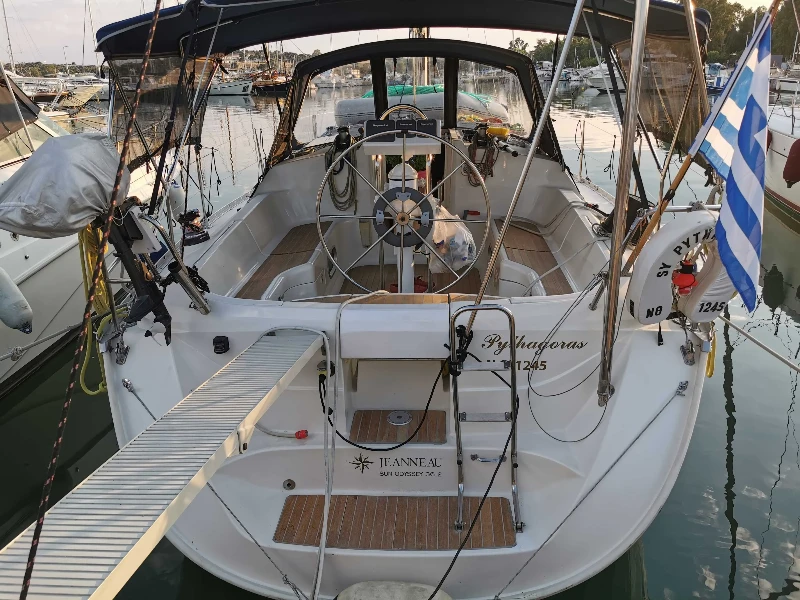 Sun Odyssey 36.2 Pythagoras (electric head, wind generator) boat image