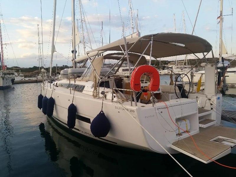 Dufour 390 Blu boat image