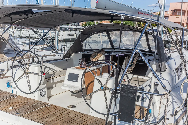 Dufour 460 Grand Large Mania Planet boat image