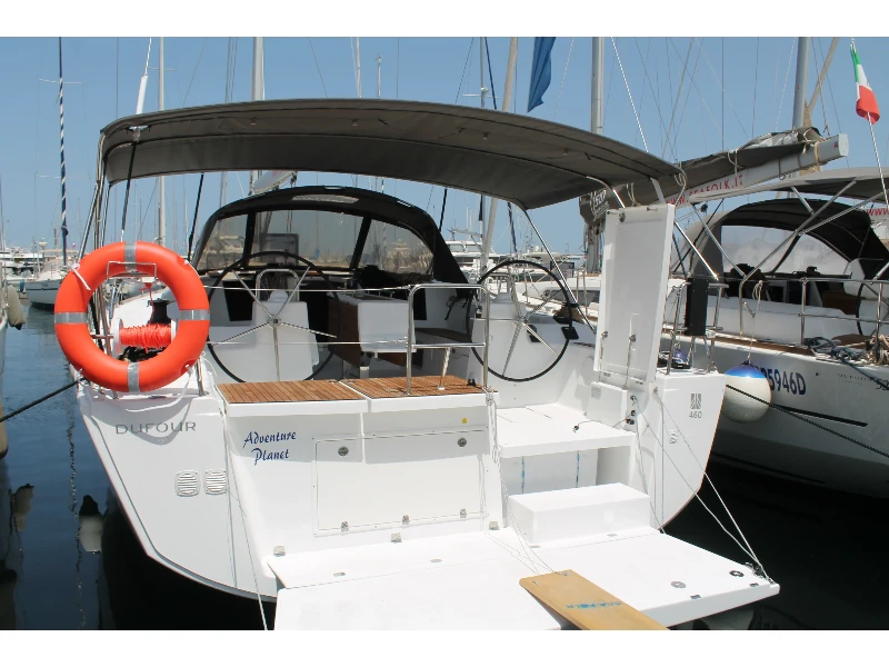 Dufour 460 Grand Large Adventure Planet boat image