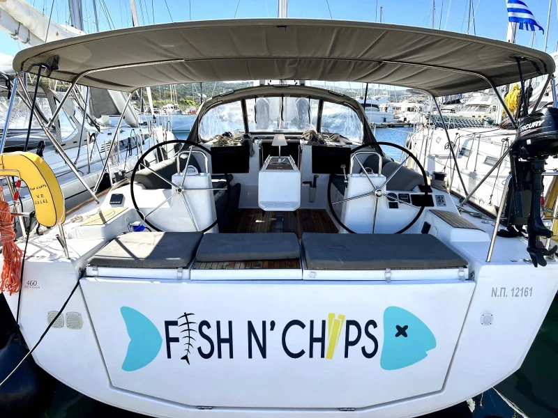 Dufour 460 Grand Large Fish N`Chips boat image