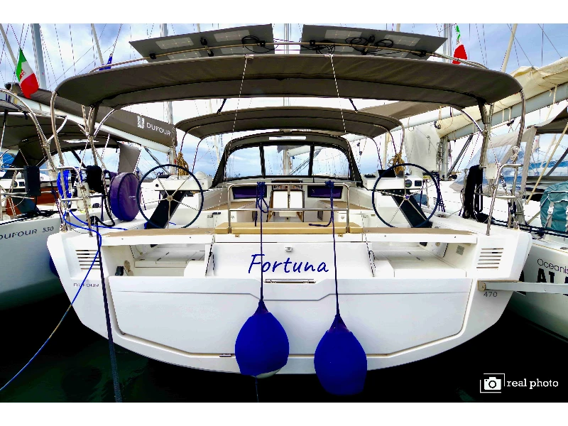 Dufour 470 Fortuna - Water maker, Solar Panel boat image