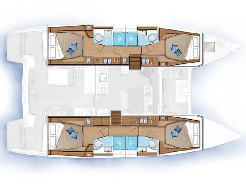 Lagoon 46 Tyche - Premium line boat image