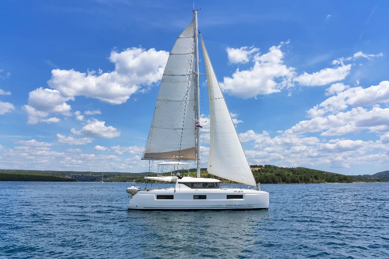 Bootsfoto Lagoon 46 White Pearl