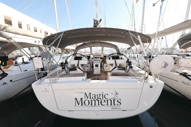 Hanse 458 Magic Moments boat image