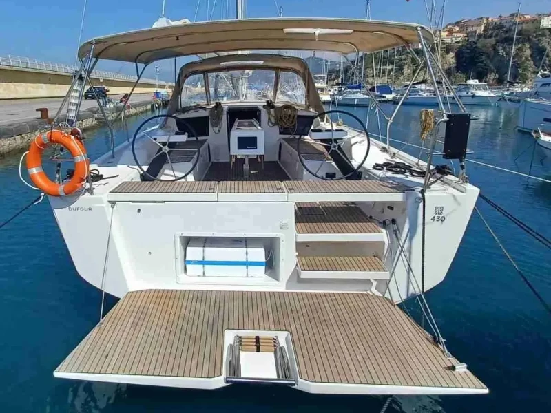 Dufour 430 Sanluis Blues boat image