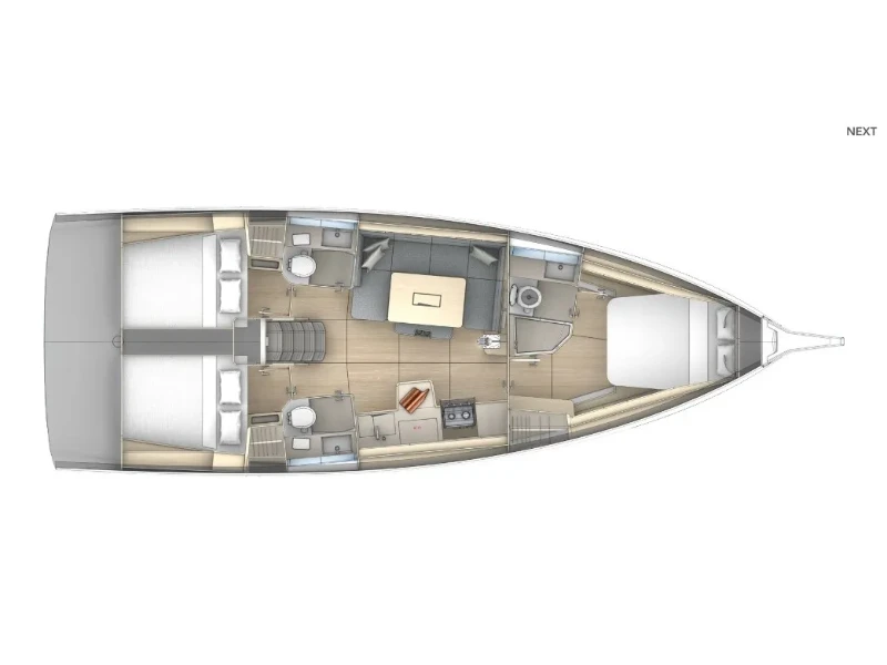 Image du bateau Dufour 41 Syrena