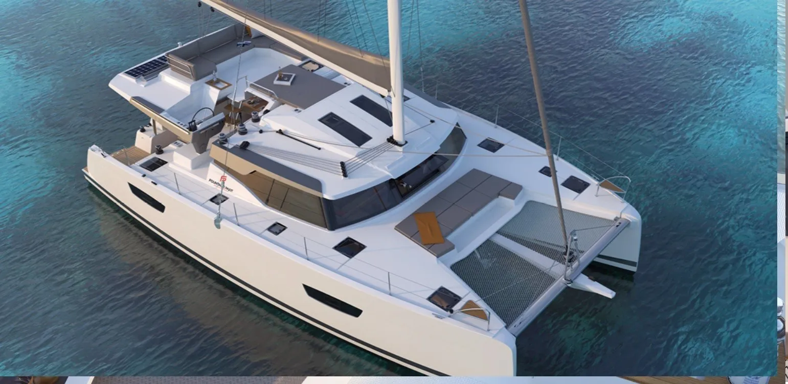 Fountaine Pajot Elba 45 - 4 + 2 cab. BLUE VELVET boat image