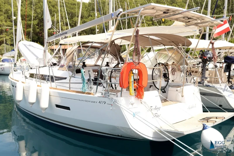 Sun Odyssey 419 Feeling Fine boat image