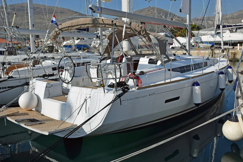 Sun Odyssey 449 Beaujolais boat image