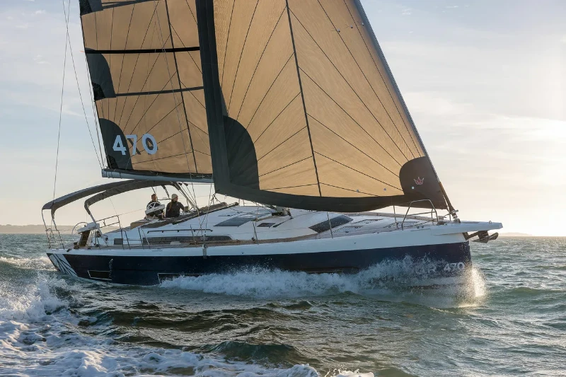 Dufour 470 Blue Mermaid boat image