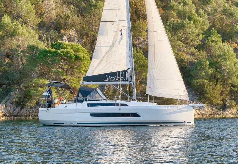 Dufour 37 First Laugh boat image