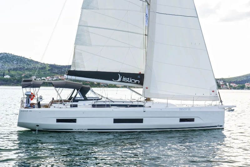 Dufour 470 First Secret boat image
