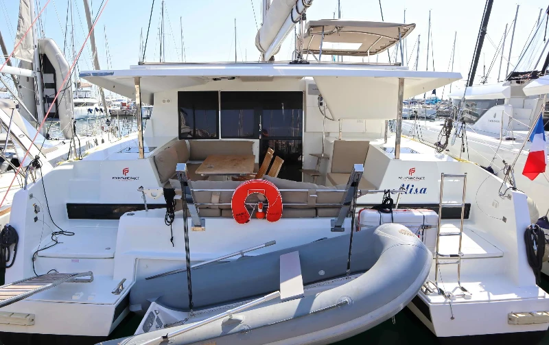 Bootsfoto Fountaine Pajot Lucia 40 Alisa