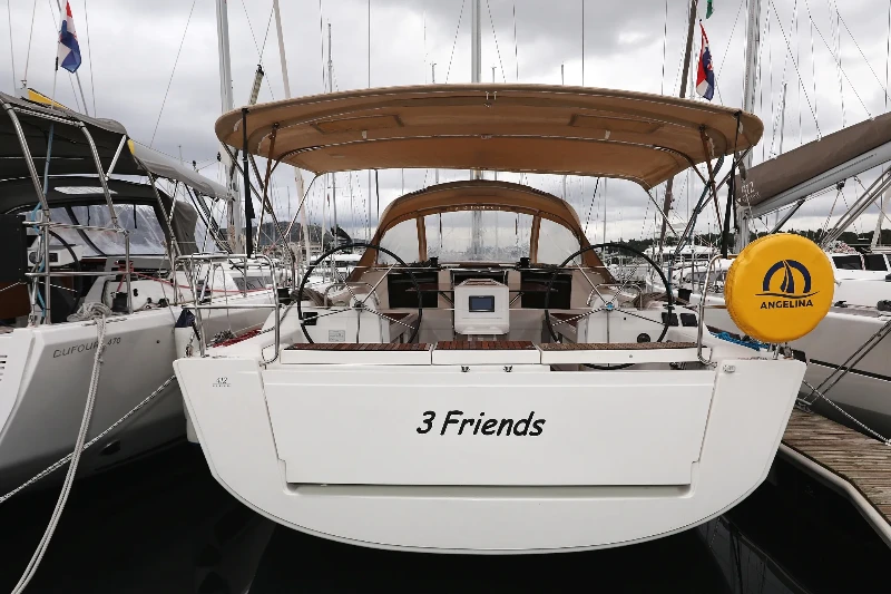 Dufour 412 GL 3 Friends boat image