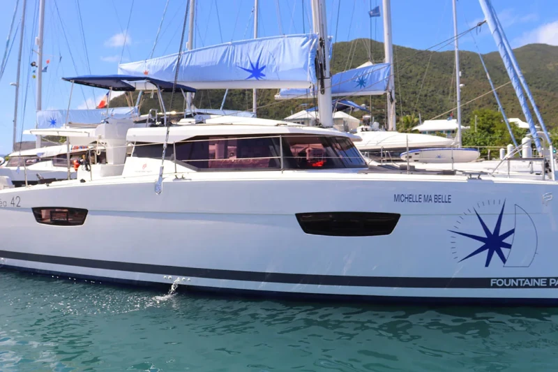 Imagen del barco Fountaine Pajot Astrea 42 Quatuor Michelle ma Belle